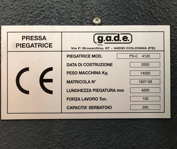 GADE PS-C 4120  2000